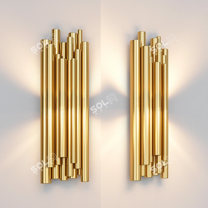 Brubeck Delightfull Wall Lamp 3D model image 1