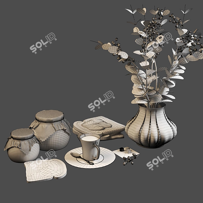 Precise 3D Model Set 3D model image 3