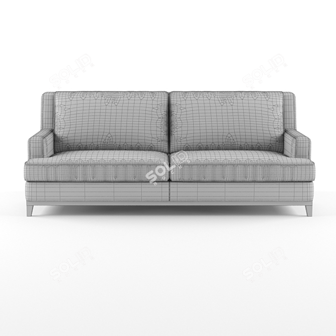 Tosconova Ritz Sofa: Elegant and Comfortable 3D model image 3