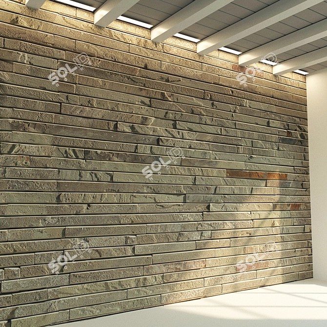 Stone Wall Texture Pack 3D model image 1