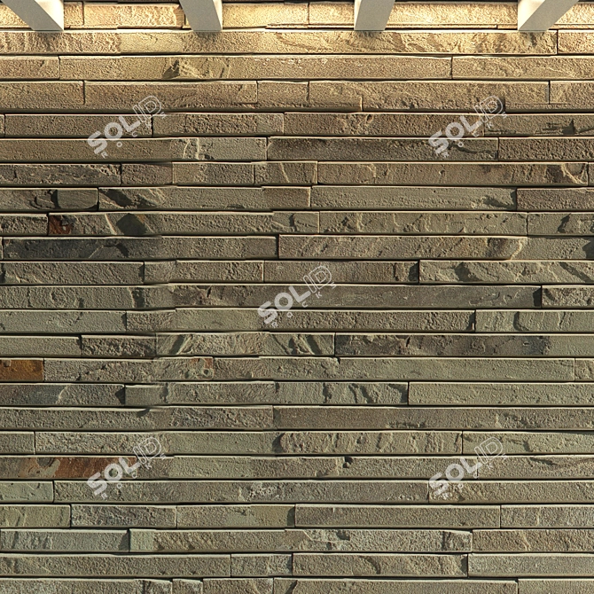 Stone Wall Texture Pack 3D model image 2