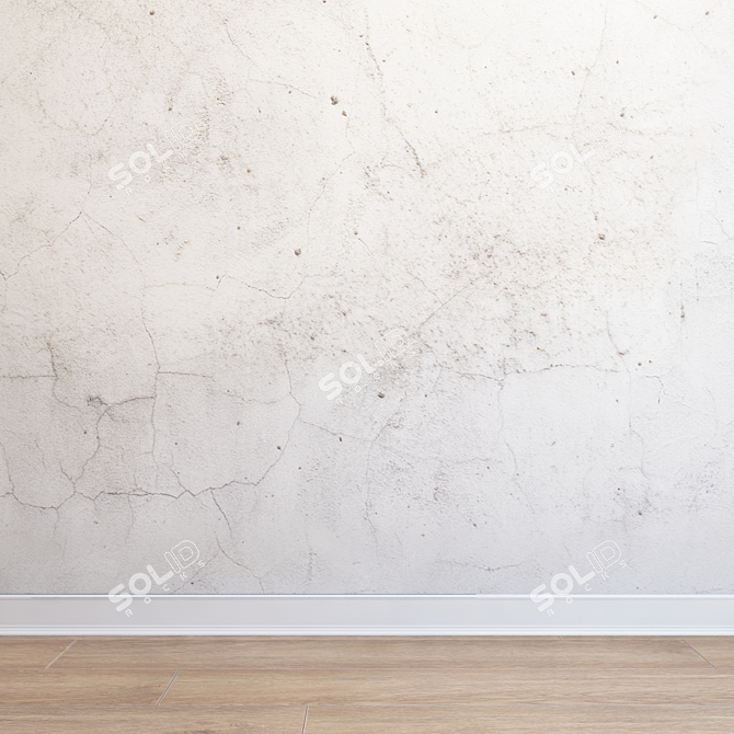 Seamless Ultra HD Plaster 3D model image 1