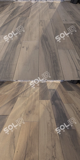 HD Parquet Floor Set 2: Immaculate Texture! 3D model image 2