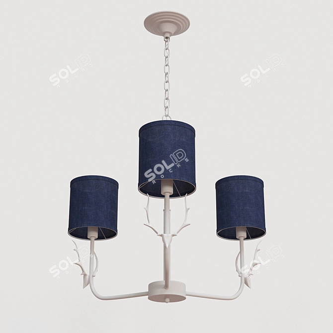 Elegant BOTIMI Chandelier - MD02470 3D model image 2