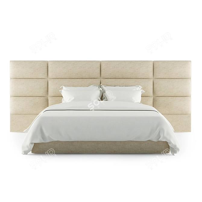 Marko Kraus Frey Bed 180: Modern Comfort at Its Finest 3D model image 2