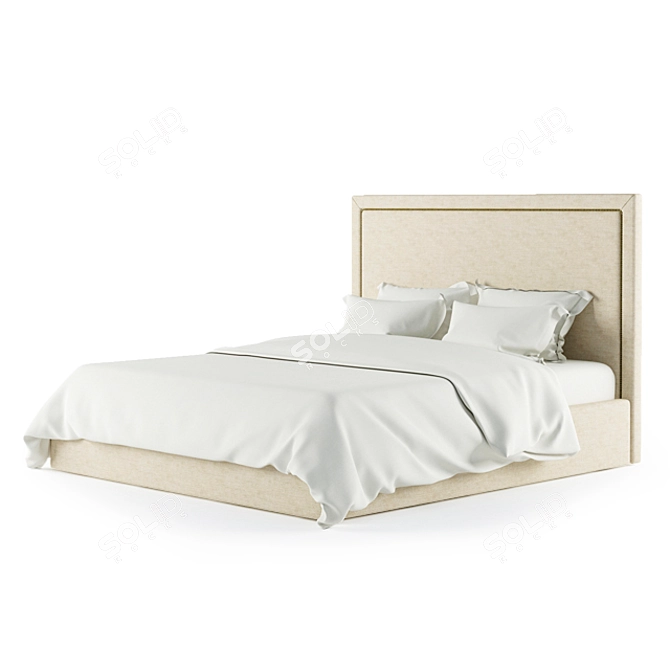 Marko Kraus Cleo Bed 180: Stylish and Spacious 3D model image 1