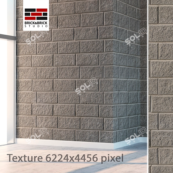 Seamless Stone Texture 3D model image 1