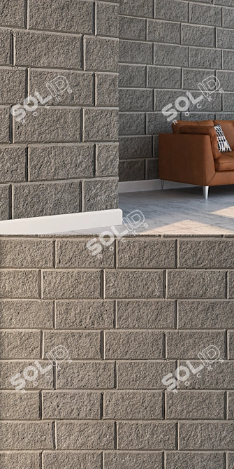 Seamless Stone Texture 3D model image 3