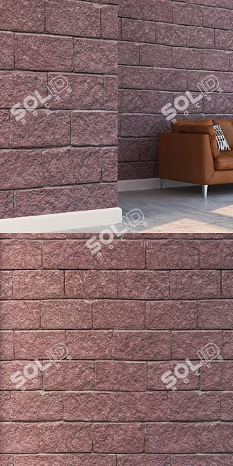 Title: Seamless High-Detail Blocks 3D model image 3