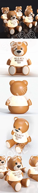 Kartell Moschino Bear Table Lamp 3D model image 2