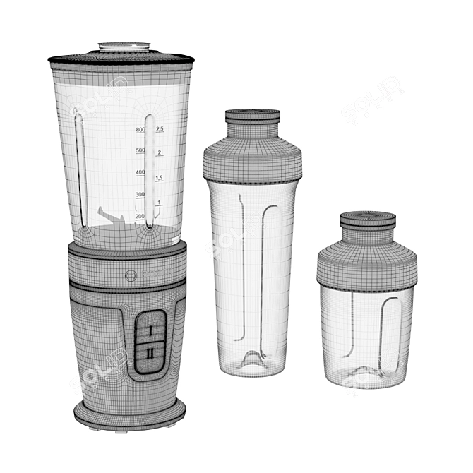 Bosch MaxBlend Blender 3D model image 3