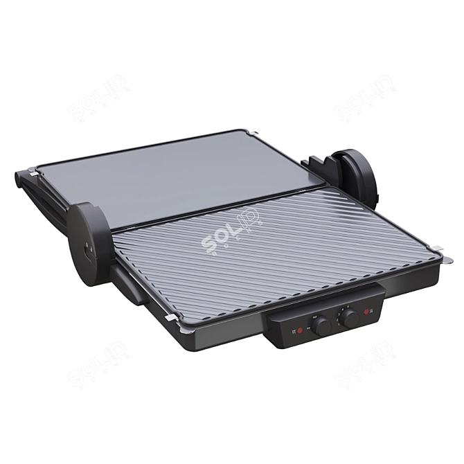 Bosch Grill: Premium Quality Easy-to-Use 3D model image 3