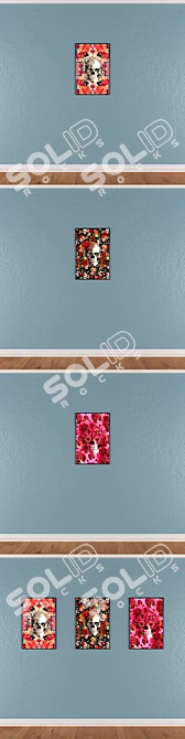 Multiframe Painting Set No.416 3D model image 3