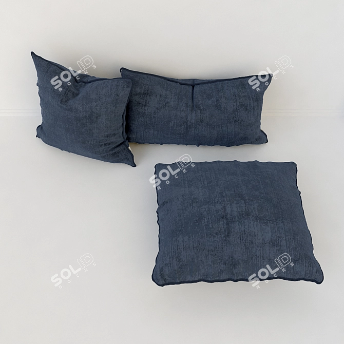 Designer Cushion Set by Little Miss Marvellous 3D model image 1