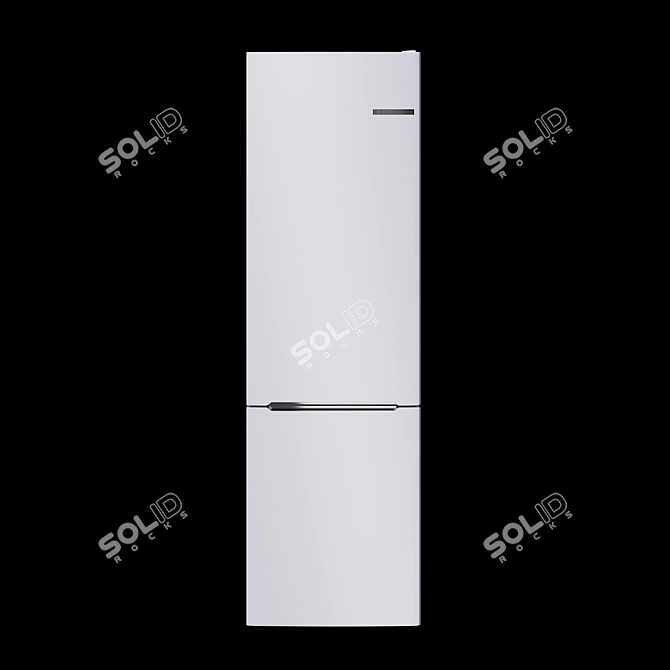 Efficient Bosch Fridge: KGV39XW22R 3D model image 2