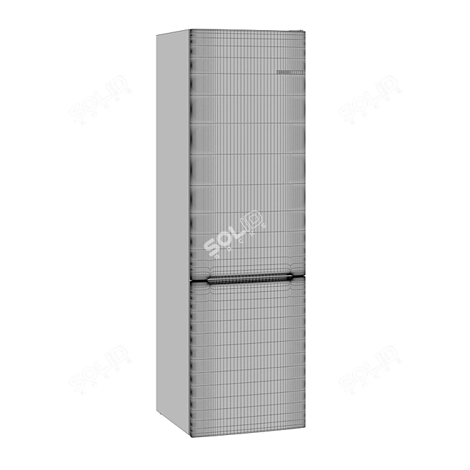 Efficient Bosch Fridge: KGV39XW22R 3D model image 3