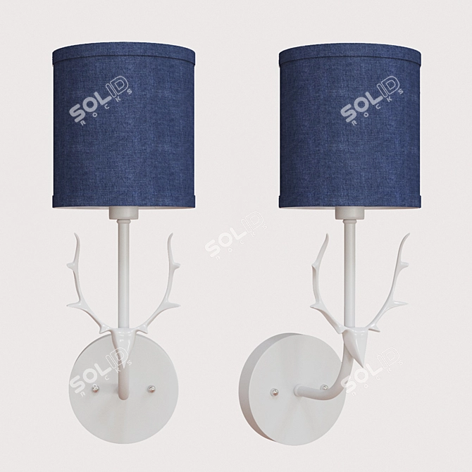 BOTIMI Wall Sconce - Stylish Illumination for Any Room 3D model image 2