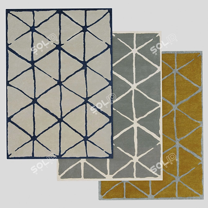 Luxury Haldon Carpets by Villa Nova 3D model image 1