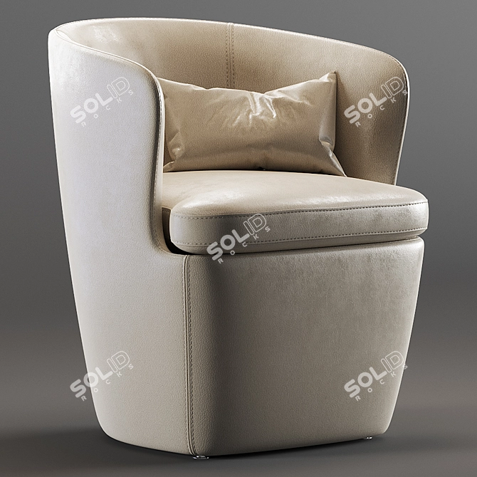 Modern Atelier Design Chair 3D model image 1