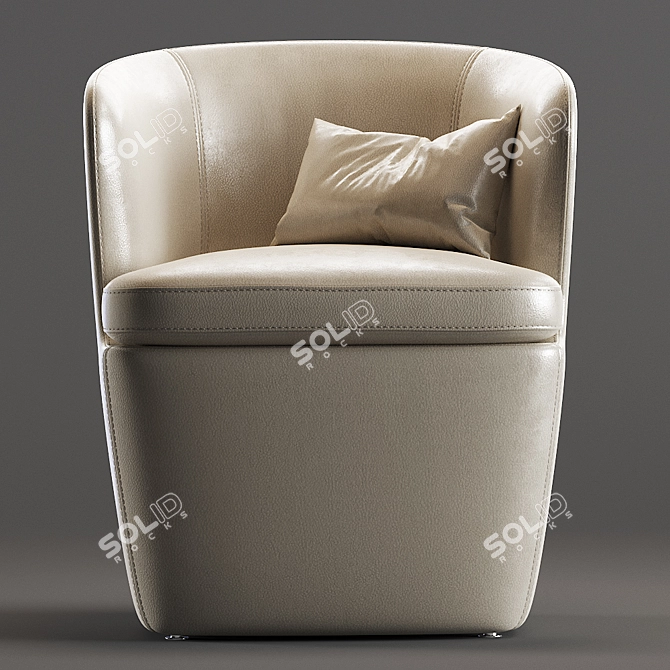 Modern Atelier Design Chair 3D model image 2