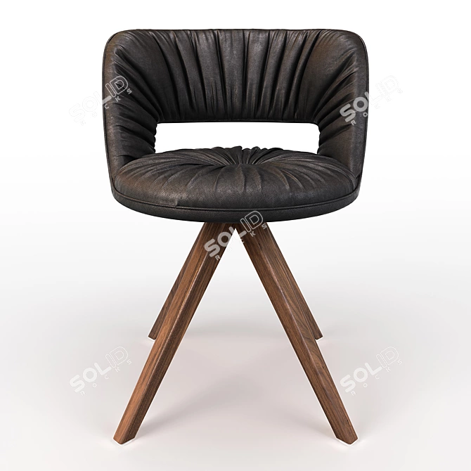 German Hulsta S400 Chair 3D model image 1