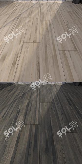  HD Parquet Floor Set 3: Exquisite Textures for Stunning Interiors 3D model image 2