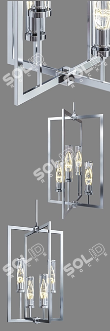 CosmoLight Oxford Pendant Light 3D model image 2