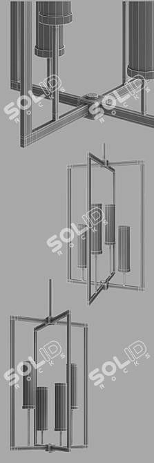 CosmoLight Oxford Pendant Light 3D model image 3