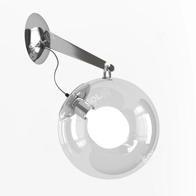 Miconos Wall Sconce 3D model image 1
