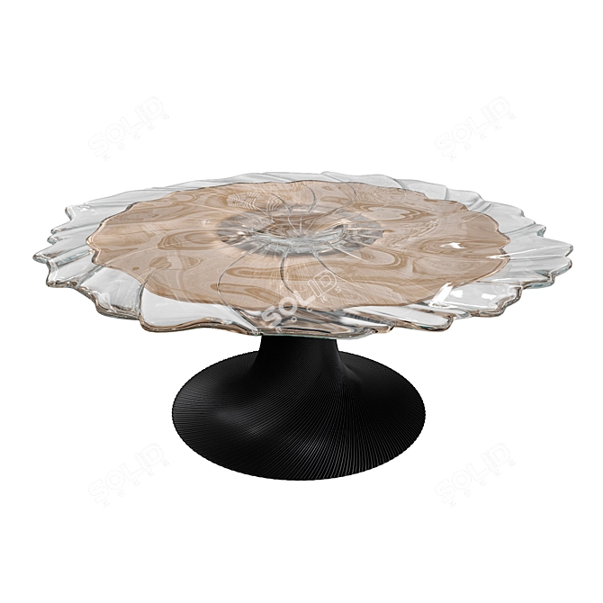 Elegant Marc Fish Vortex Table 3D model image 1