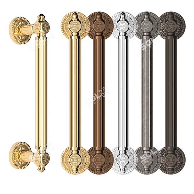 Title: Matador PULL CL Door Handle 3D model image 1