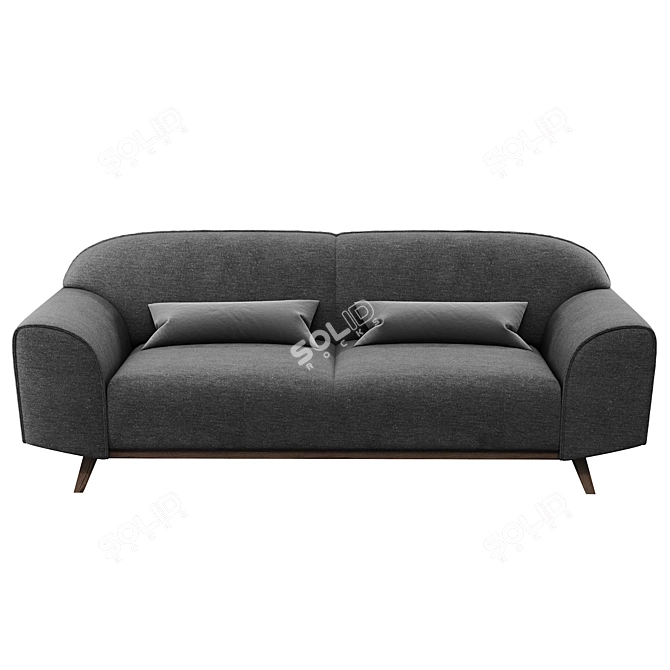 Luxury Comfort: Mesonica "Nesbo" Sofa 3D model image 2