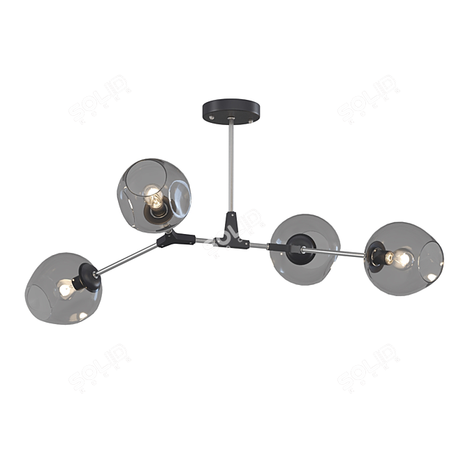  Freya Desi Ceiling Light  3D model image 1