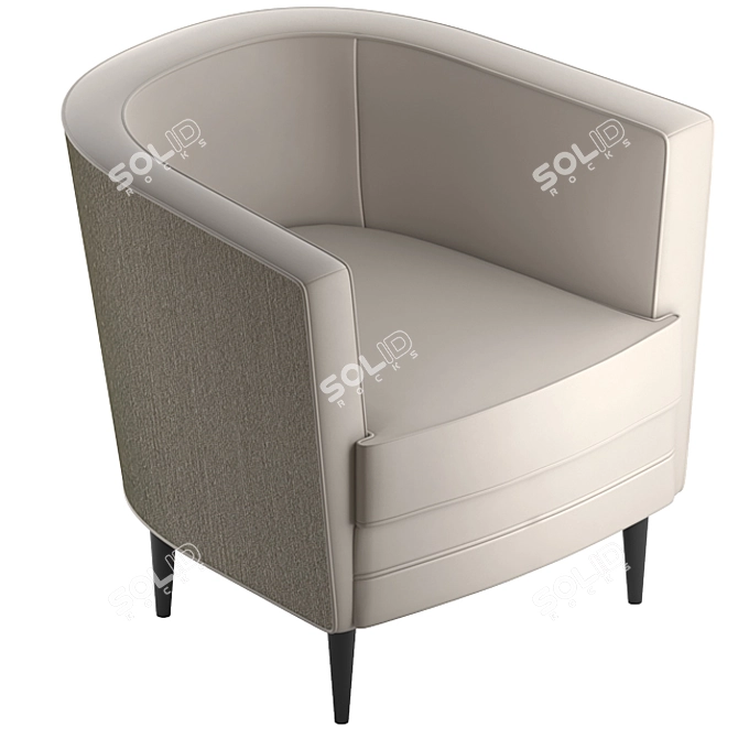 Dublin Sofa & Chair Set 3D model image 1