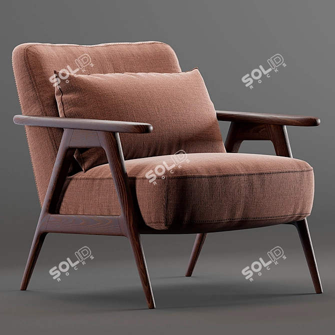 John Lewis & Partners Hendricks Accent Chair 3D model image 1