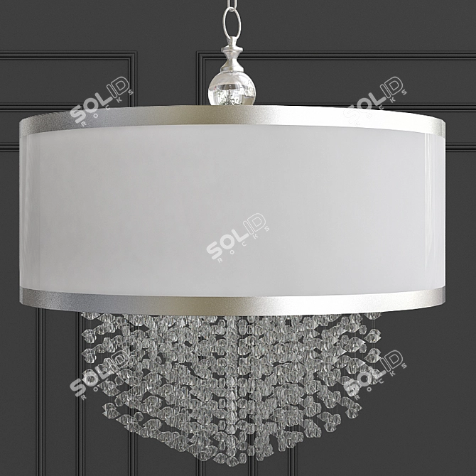 Elegant Bryanna Chandelier 3D model image 1