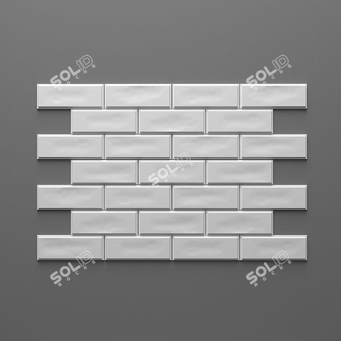 Elegant Cell Tiles - Enhancing Spaces 3D model image 1