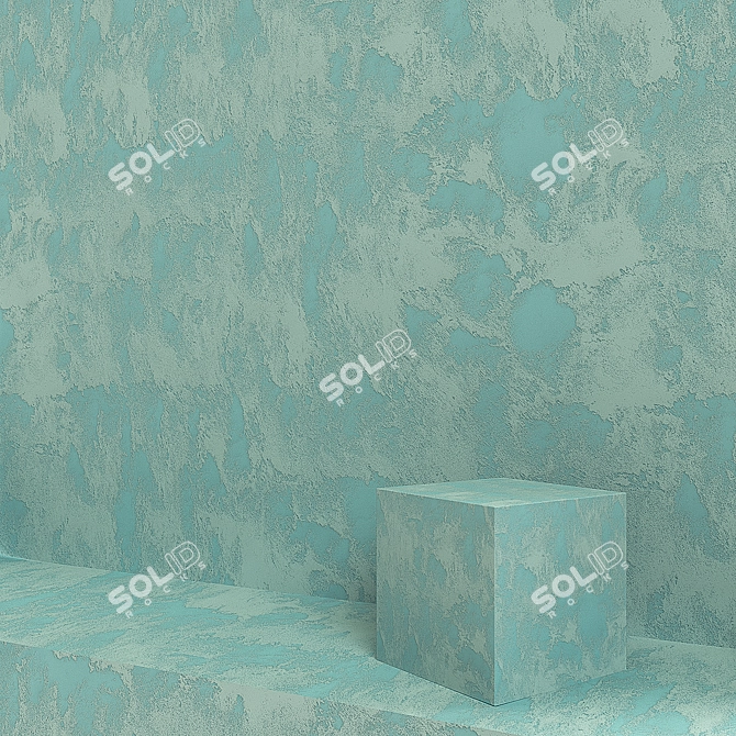 Elegant Loft Decorative Plaster 3D model image 1