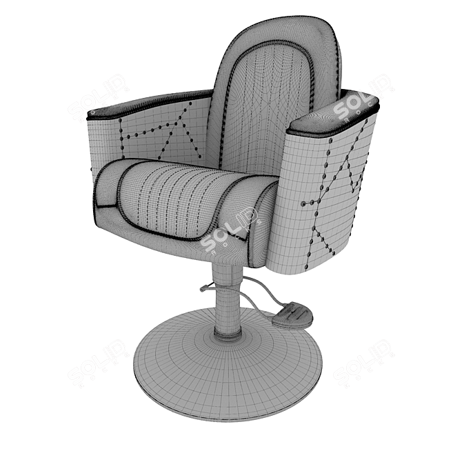 Executive Man's Chair - Madison 3D model image 2