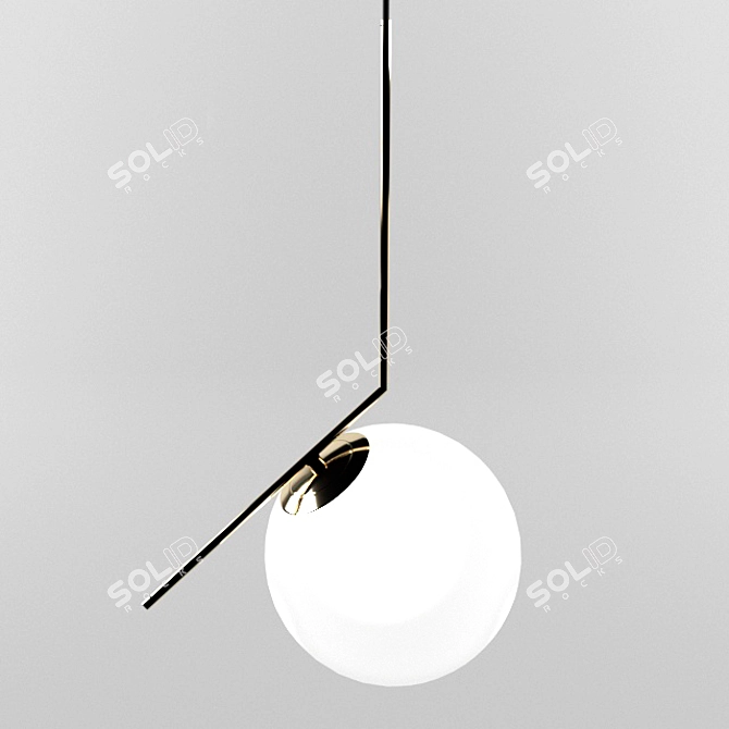 Berry Pendant Lamp - Elegant Illumination 3D model image 1