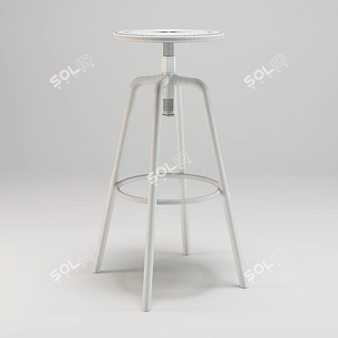 Sleek and Stylish Jankurtz Bar Stool 3D model image 2