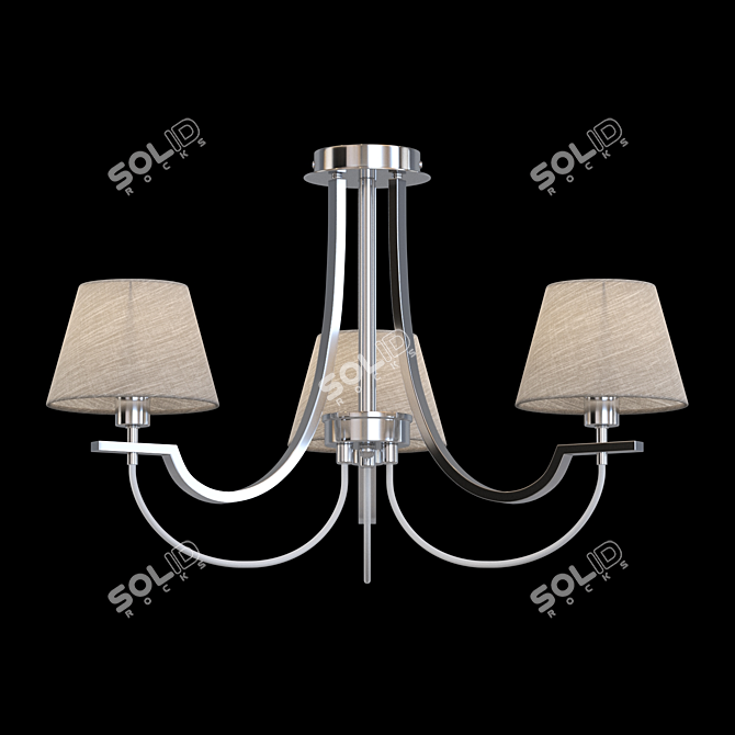 Freya Felisa Modern Crystal Chandelier 3D model image 1