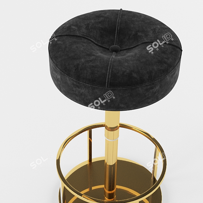 Elegant Eichholtz Thibault Barstool 3D model image 2