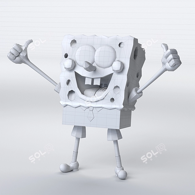 SpongeBob SquarePants: Joyful Underwater Adventures 3D model image 3