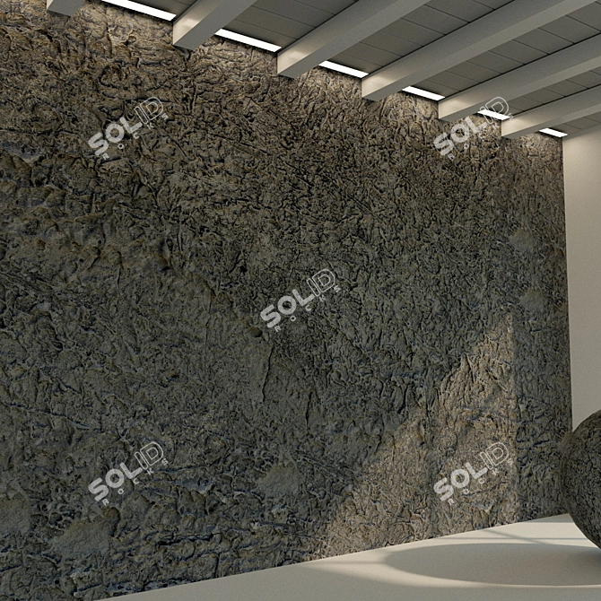 Title (English): Vintage Concrete Wall Texture

Title (Russian): Текстура старой бетонной стены 3D model image 2