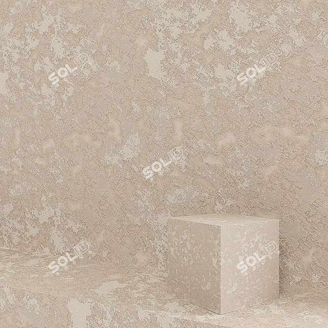 Industrial Loft Decorative Plaster 3D model image 1