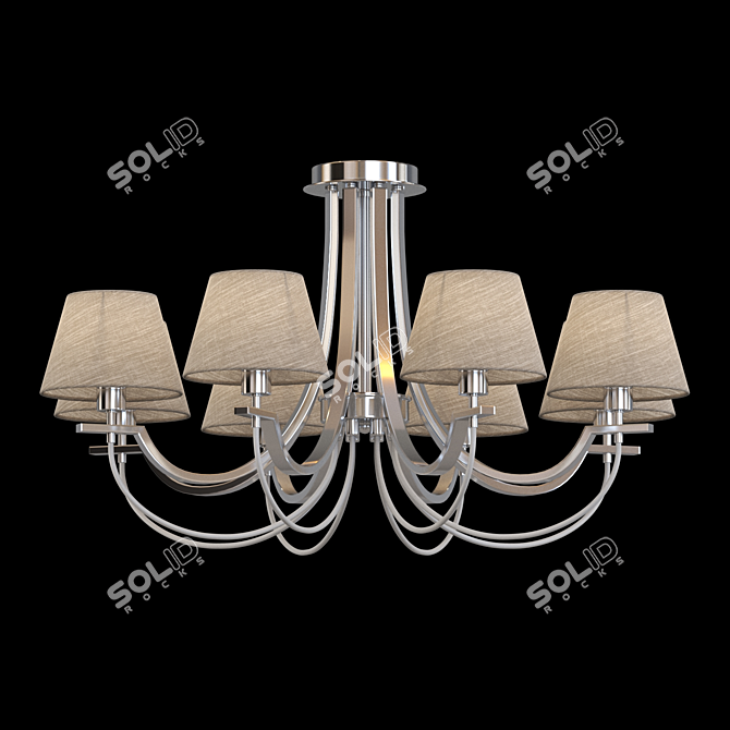 Translation:

Product title: Freya Felisa Crystal Chandelier 3D model image 1