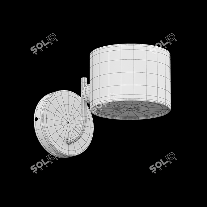 Freya Anita Wall Light - Elegant Lighting Solution 3D model image 2