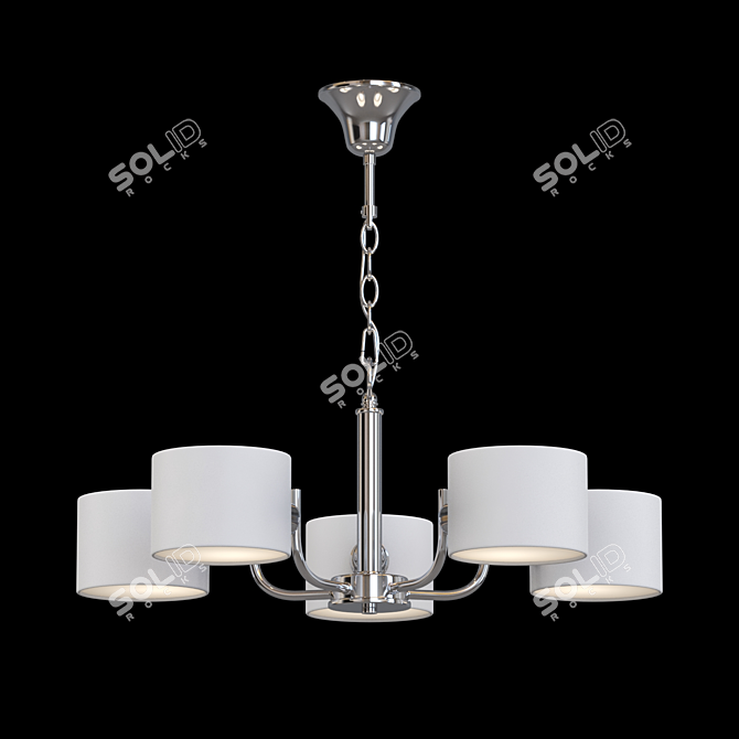 Freya Anita Modern Crystal Chandelier 3D model image 1
