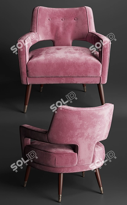 Modern Swivel Chair - Deephouse 3D model image 3